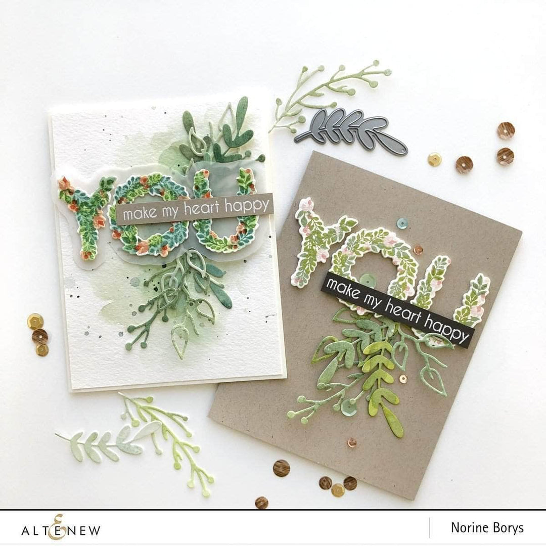 Part A-Glitz Art Craft Co.,LTD Dies Botanical You Die