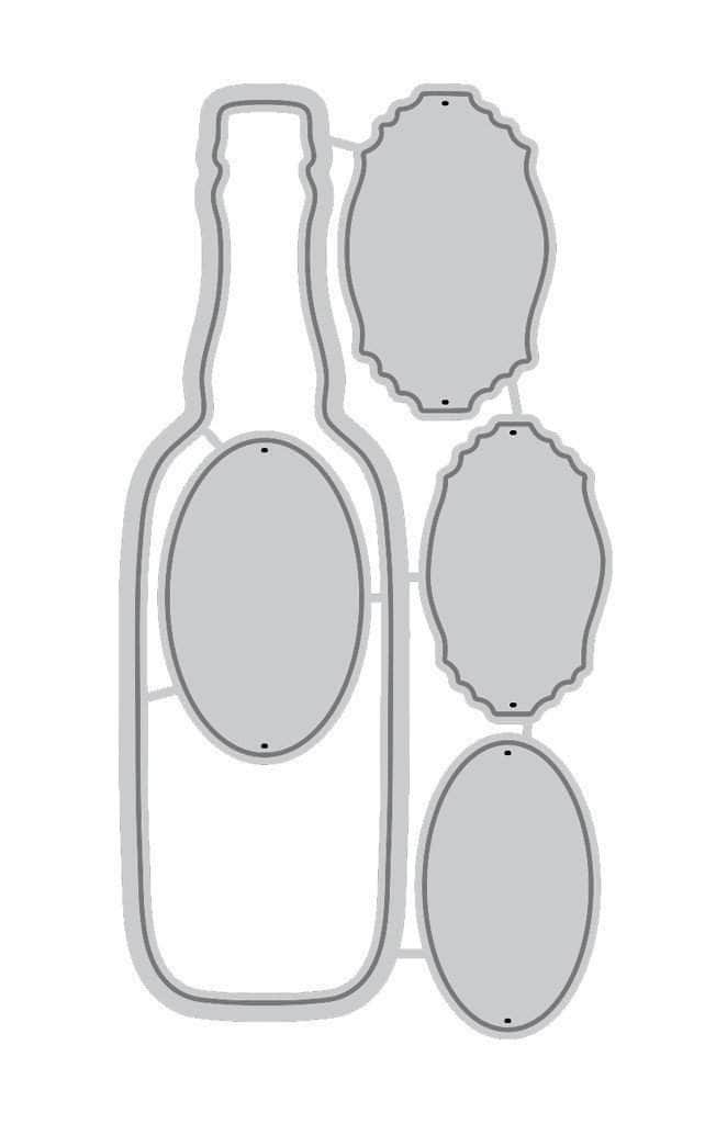 Altenew Dies Z - Bottleful of Die Set