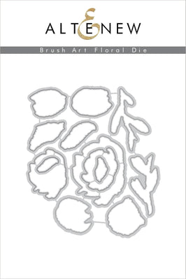 Altenew Dies Brush Art Floral Die Set