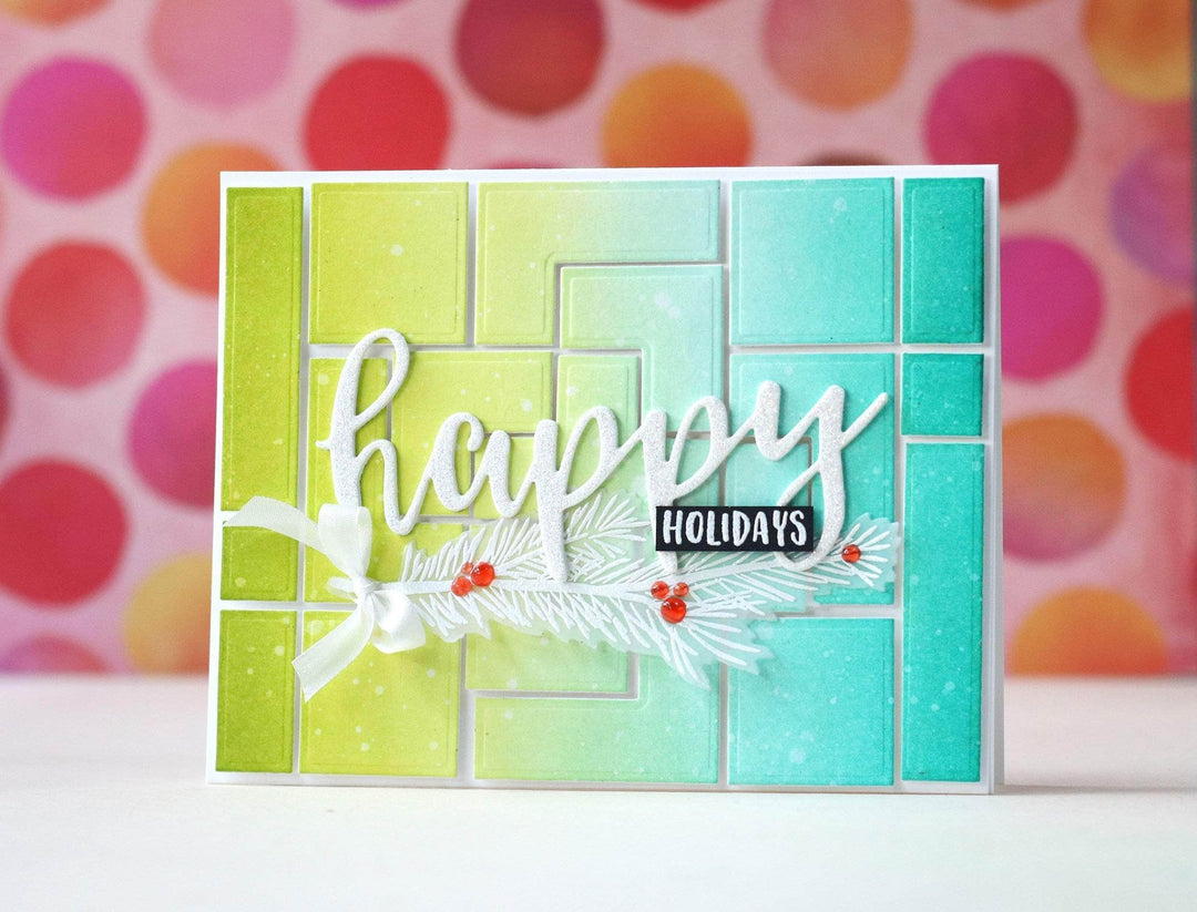 Part A-Glitz Art Craft Co.,LTD Dies Z - Building Blocks Die Set