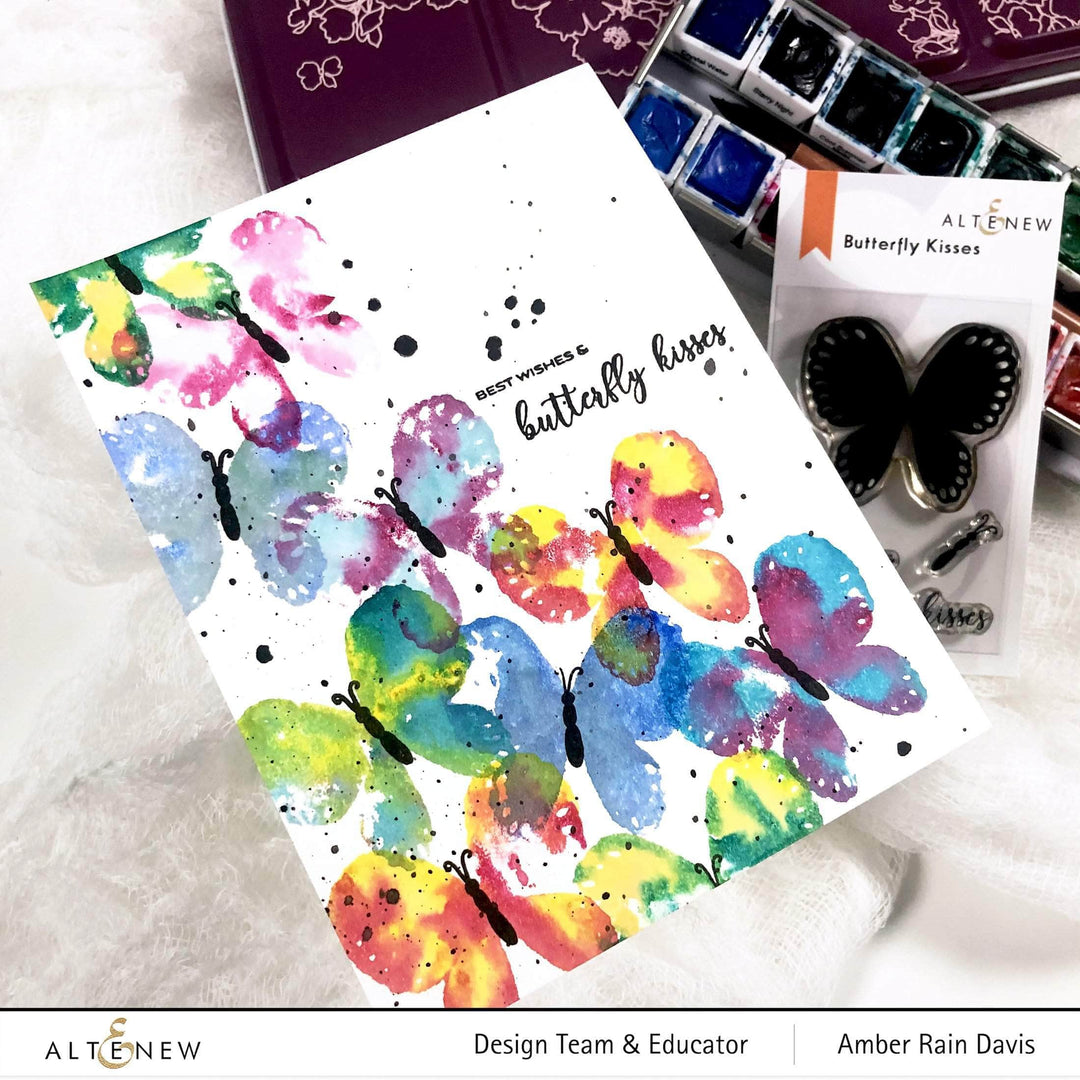 Part A-Glitz Art Craft Co.,LTD Dies Butterfly Kisses Die Set