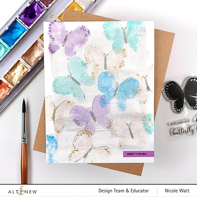 Part A-Glitz Art Craft Co.,LTD Dies Butterfly Kisses Die Set