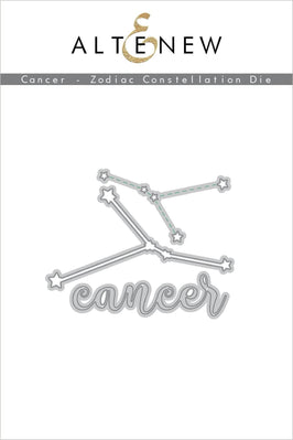 Part A-Glitz Art Craft Co.,LTD Dies Cancer - Zodiac Constellation Die Set