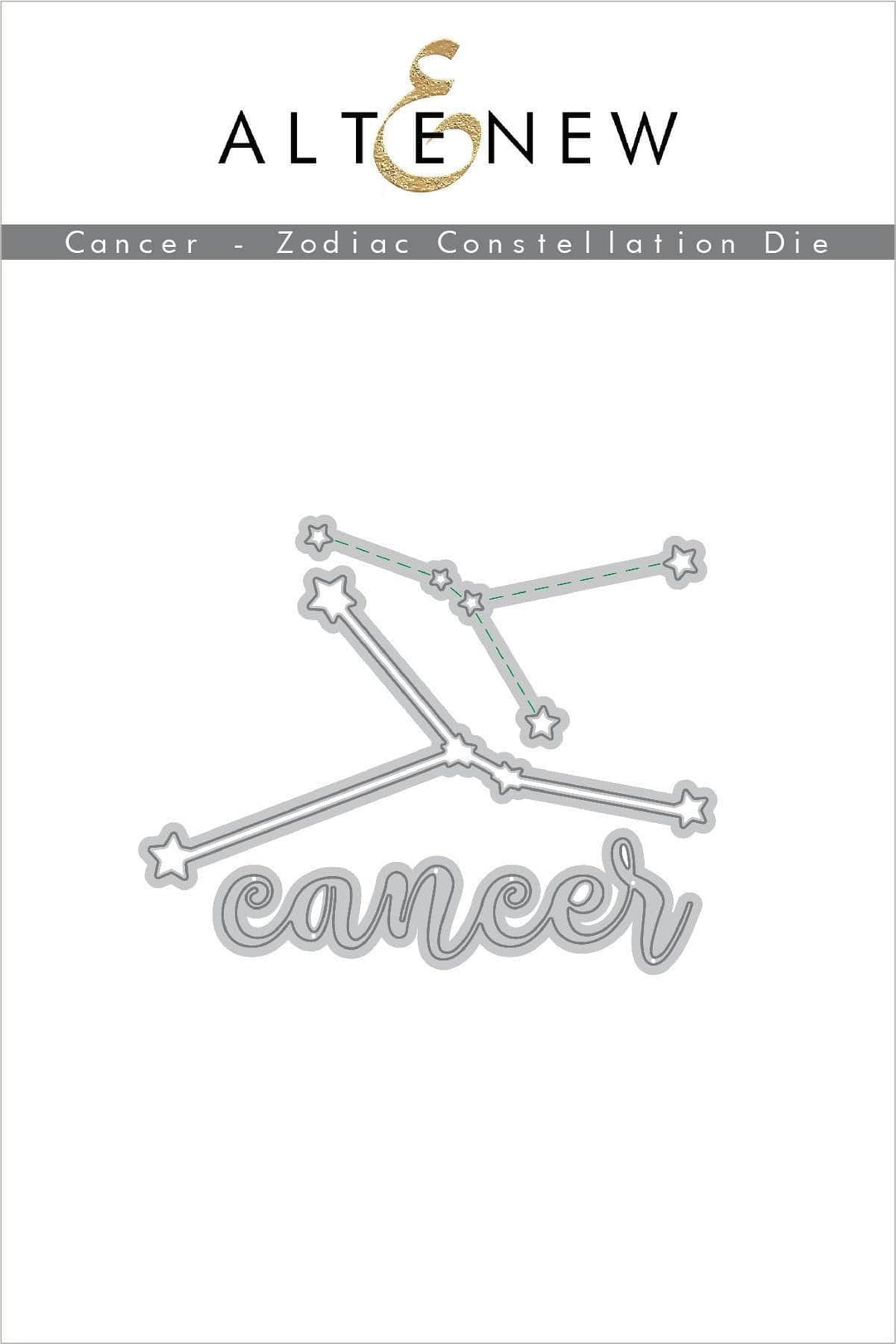 Part A-Glitz Art Craft Co.,LTD Dies Cancer - Zodiac Constellation Die Set