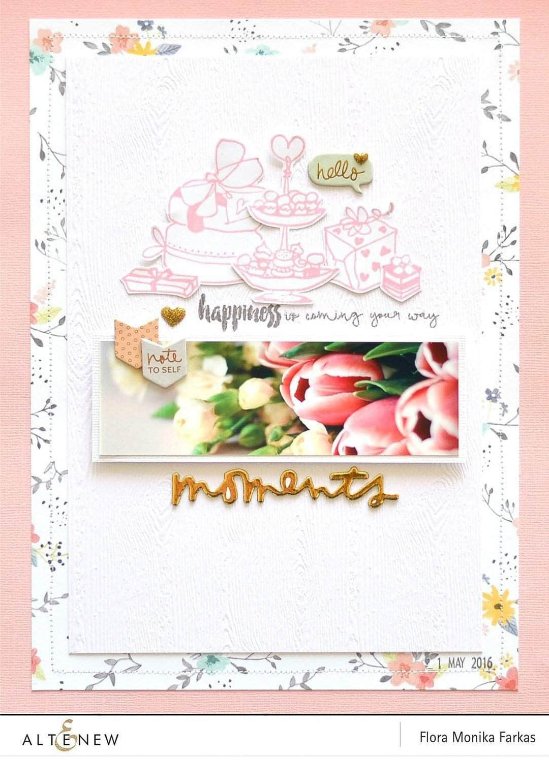 Part A-Glitz Art Craft Co.,LTD Dies Z - Celebrations Die Set