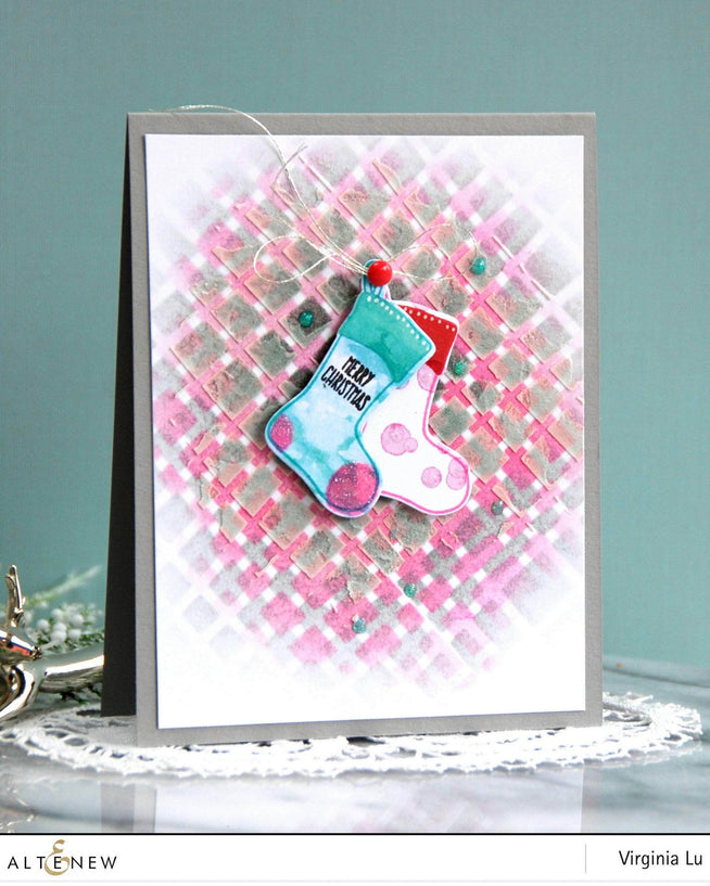 Altenew Dies Christmas Stockings Die Set