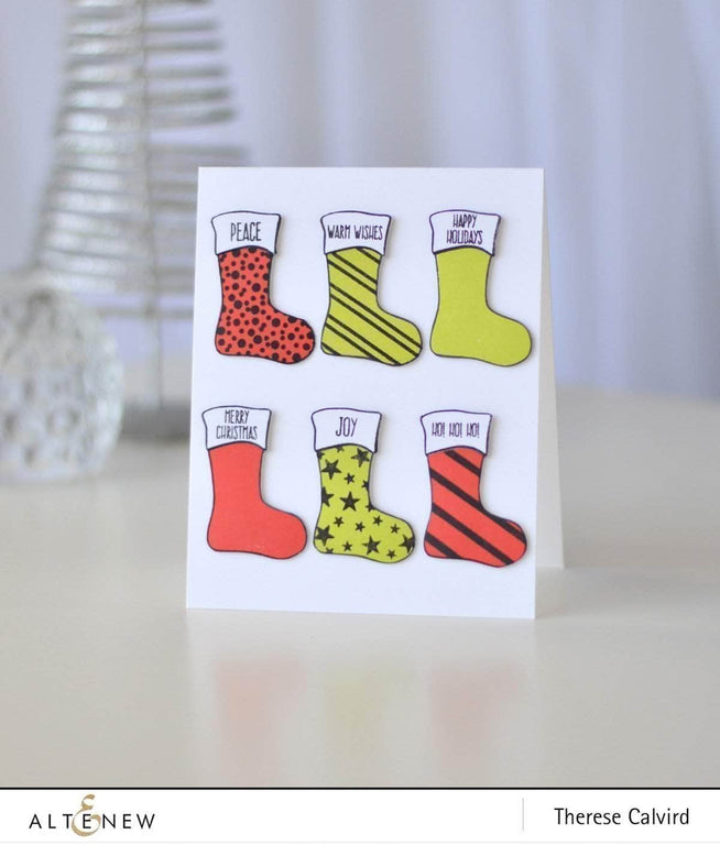 Altenew Dies Christmas Stockings Die Set