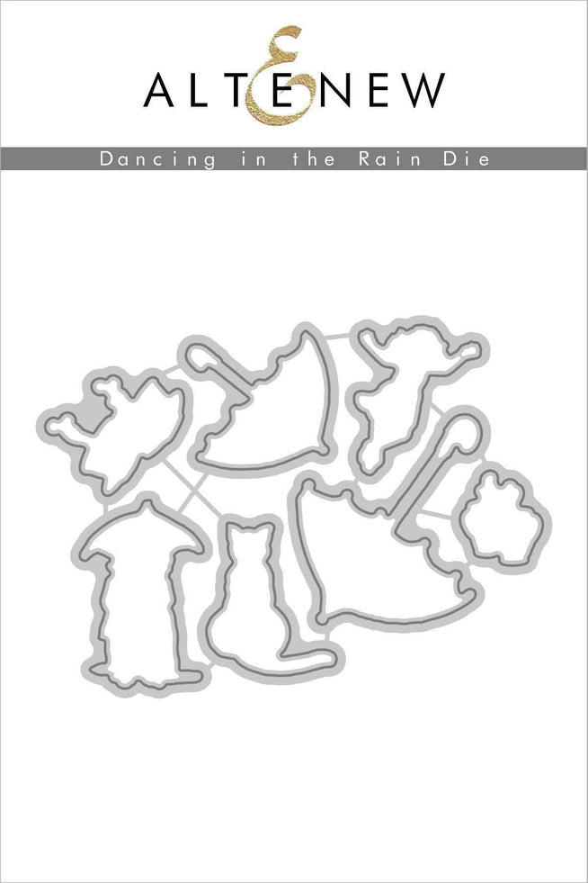 Part A-Glitz Art Craft Co.,LTD Dies Dancing In The Rain Die Set