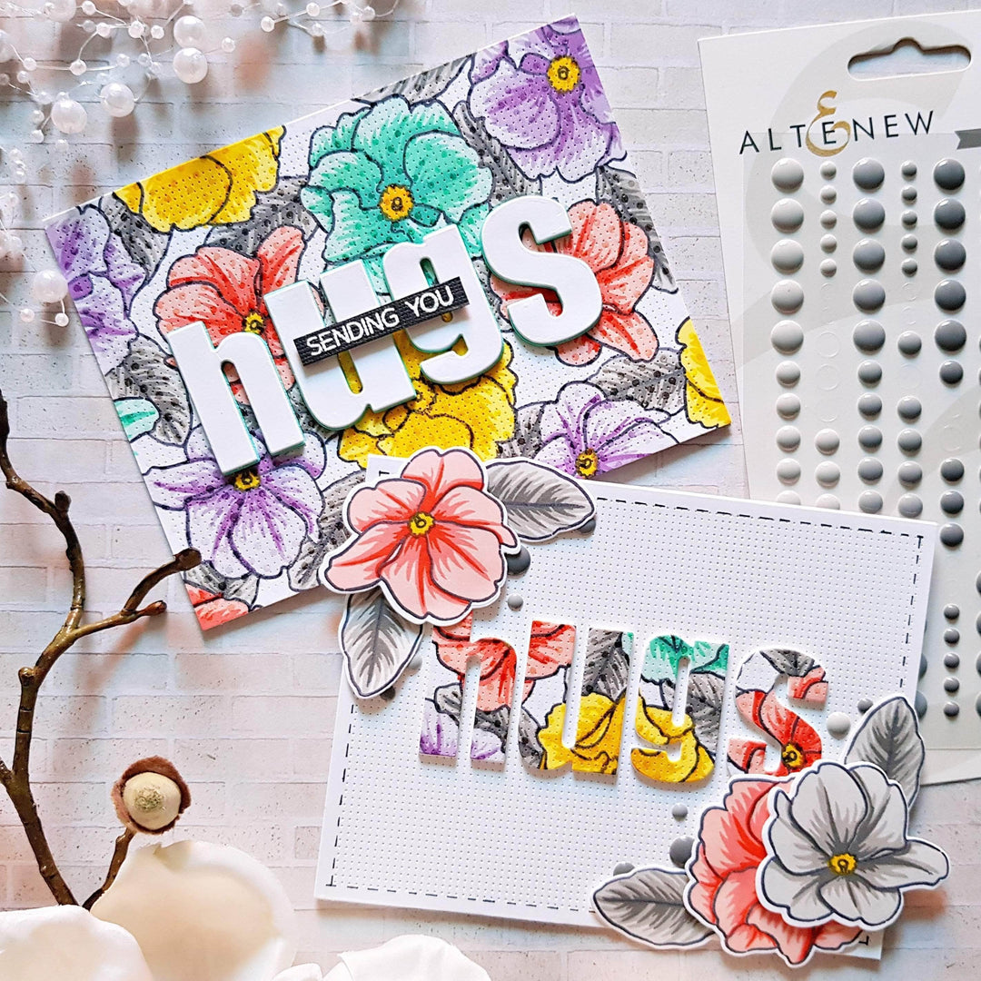 Part A-Glitz Art Craft Co.,LTD Dies Delicate Primrose Die Set
