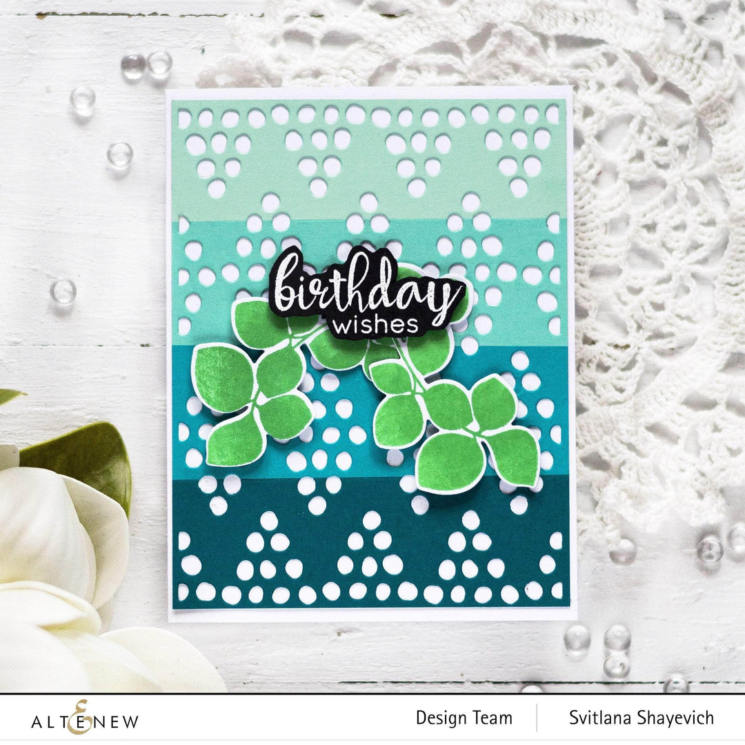 Part A-Glitz Art Craft Co.,LTD Dies Doodled Dots Cover Die