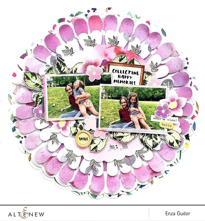Part A-Glitz Art Craft Co.,LTD Dies Embroidered Blooms Die Set