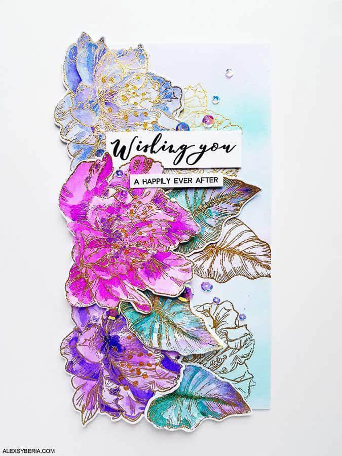 Part A-Glitz Art Craft Co.,LTD Dies Z - Engagement Wishes Die Set