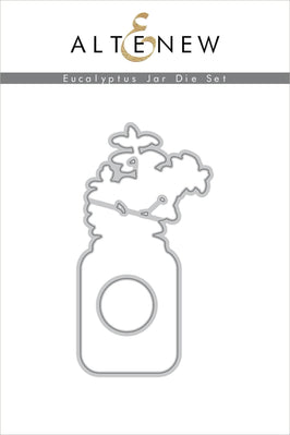 Part A-Glitz Art Craft Co.,LTD Dies Eucalyptus Jar Die Set