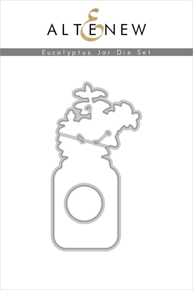 Part A-Glitz Art Craft Co.,LTD Dies Eucalyptus Jar Die Set