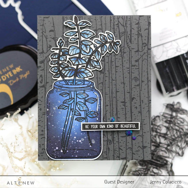 Part A-Glitz Art Craft Co.,LTD Dies Eucalyptus Jar Die Set