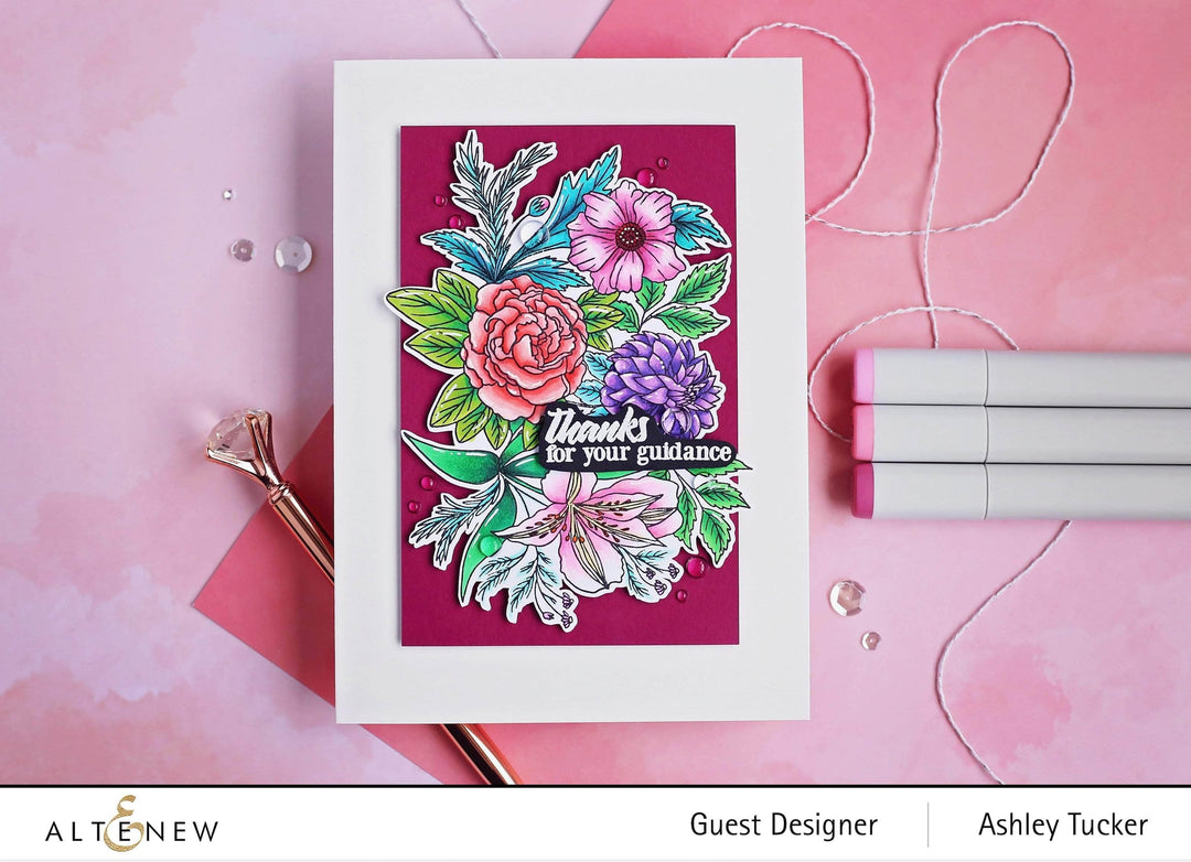Part A-Glitz Art Craft Co.,LTD Dies Exotic Garden Die