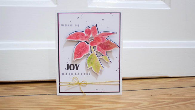 Part A-Glitz Art Craft Co.,LTD Dies Festive Poinsettia Die Set