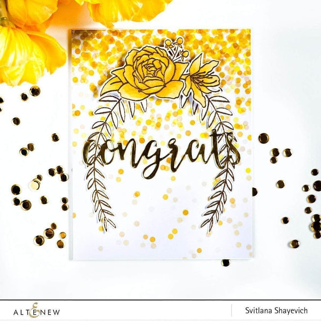 Part A-Glitz Art Craft Co.,LTD Dies Floral Frame Die Set