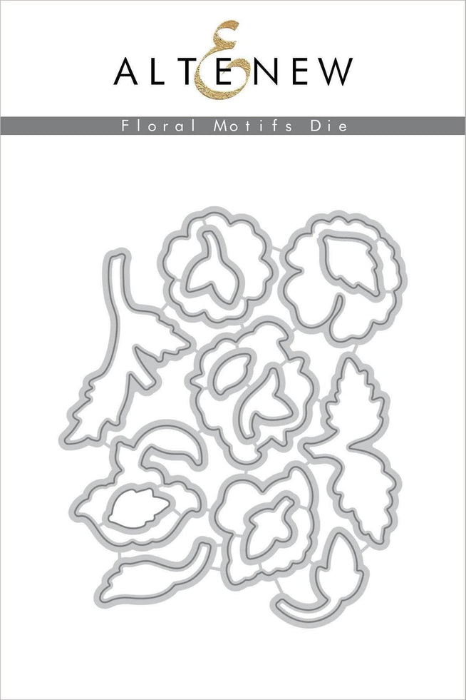Part A-Glitz Art Craft Co.,LTD Dies Floral Motifs Die Set