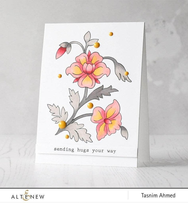 Part A-Glitz Art Craft Co.,LTD Dies Floral Motifs Die Set