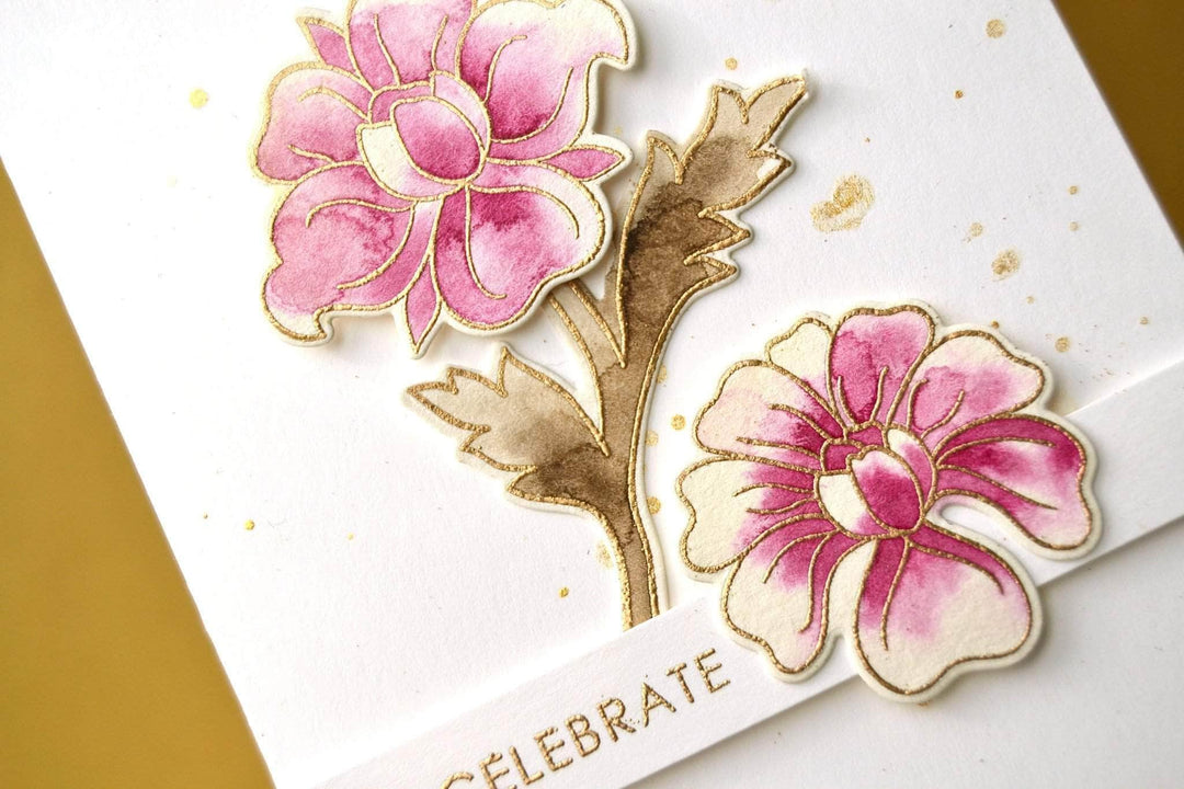 Part A-Glitz Art Craft Co.,LTD Dies Floral Motifs Die Set