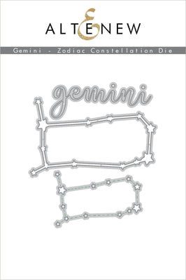 Part A-Glitz Art Craft Co.,LTD Dies Gemini - Zodiac Constellation Die Set
