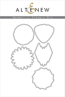 Part A-Glitz Art Craft Co.,LTD Dies Geometric Flowers Die Set