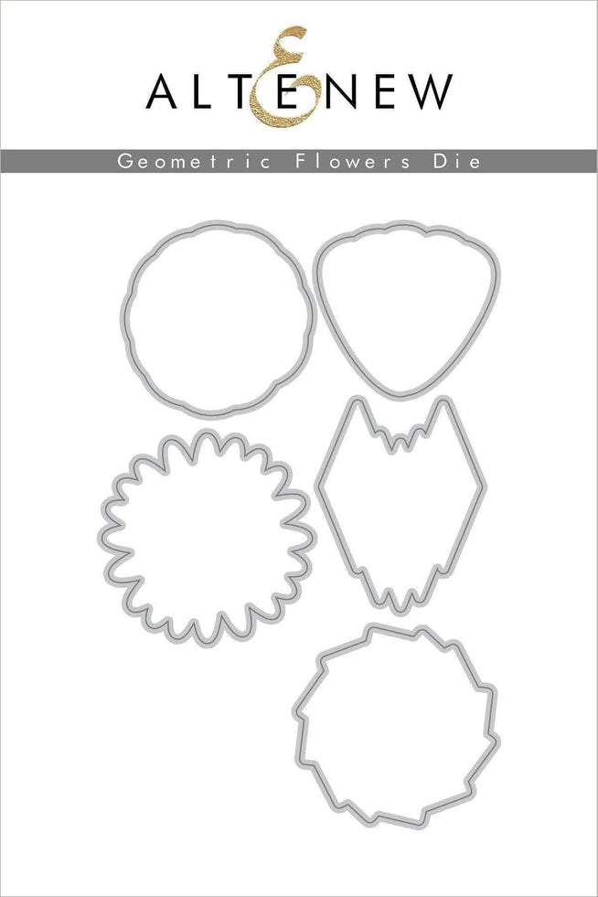 Part A-Glitz Art Craft Co.,LTD Dies Geometric Flowers Die Set
