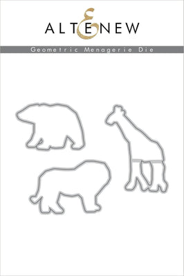 Part A-Glitz Art Craft Co.,LTD Dies Geometric Menagerie Die Set