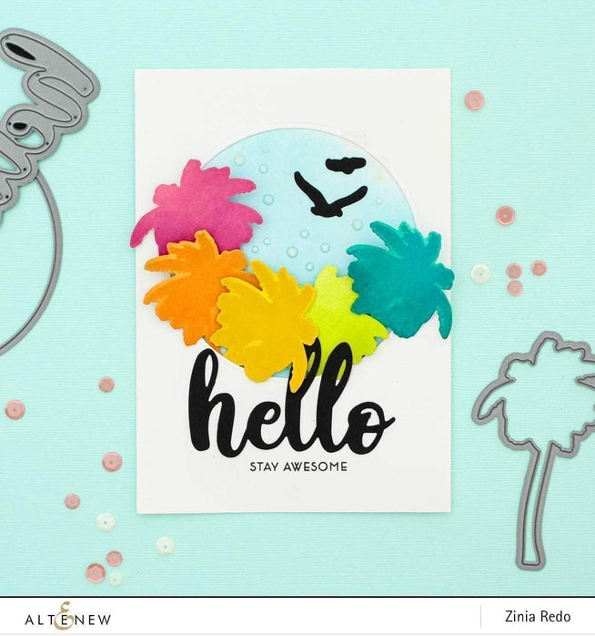 Part A-Glitz Art Craft Co.,LTD Dies Gradient Sunset Die Set