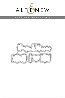 Part A-Glitz Art Craft Co.,LTD Dies Halftone Hearts Die Set