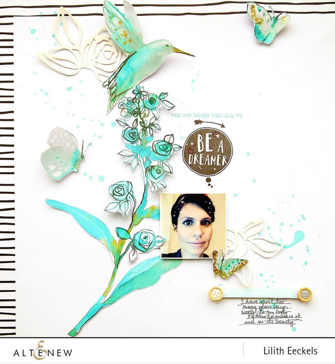 Part A-Glitz Art Craft Co.,LTD Dies Z - Happy Dreams Die Set