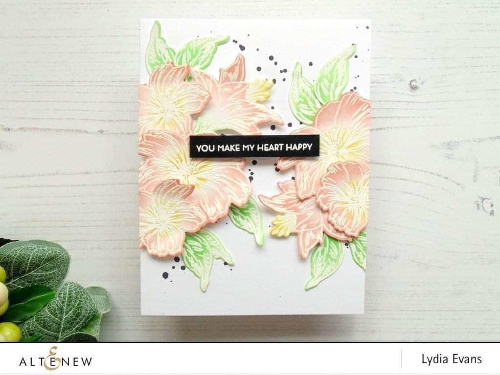 Part A-Glitz Art Craft Co.,LTD Dies Happy Heart Die Set