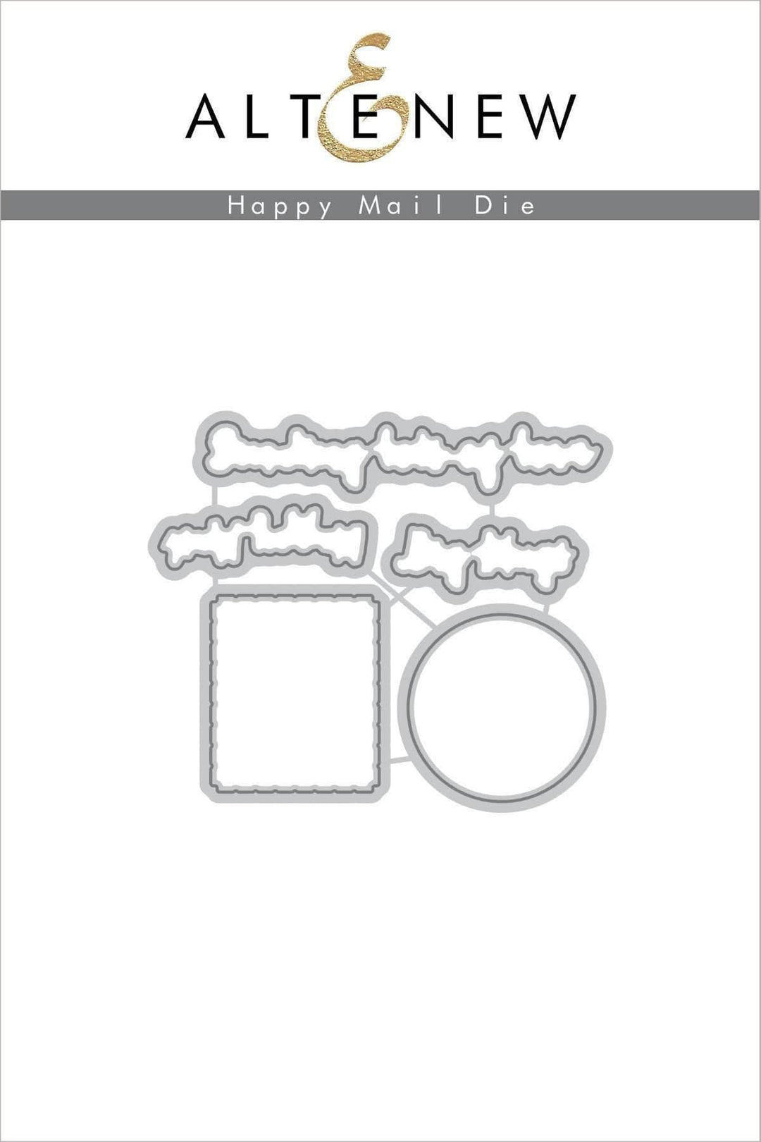 Part A-Glitz Art Craft Co.,LTD Dies Happy Mail Die Set