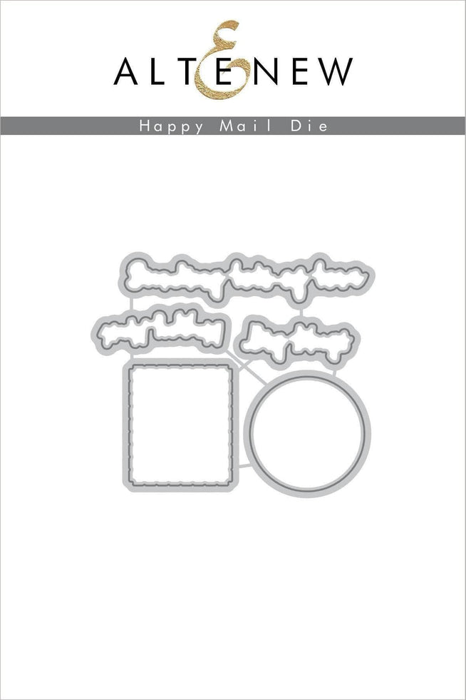 Part A-Glitz Art Craft Co.,LTD Dies Happy Mail Die Set