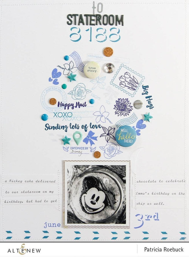 Part A-Glitz Art Craft Co.,LTD Dies Happy Mail Die Set