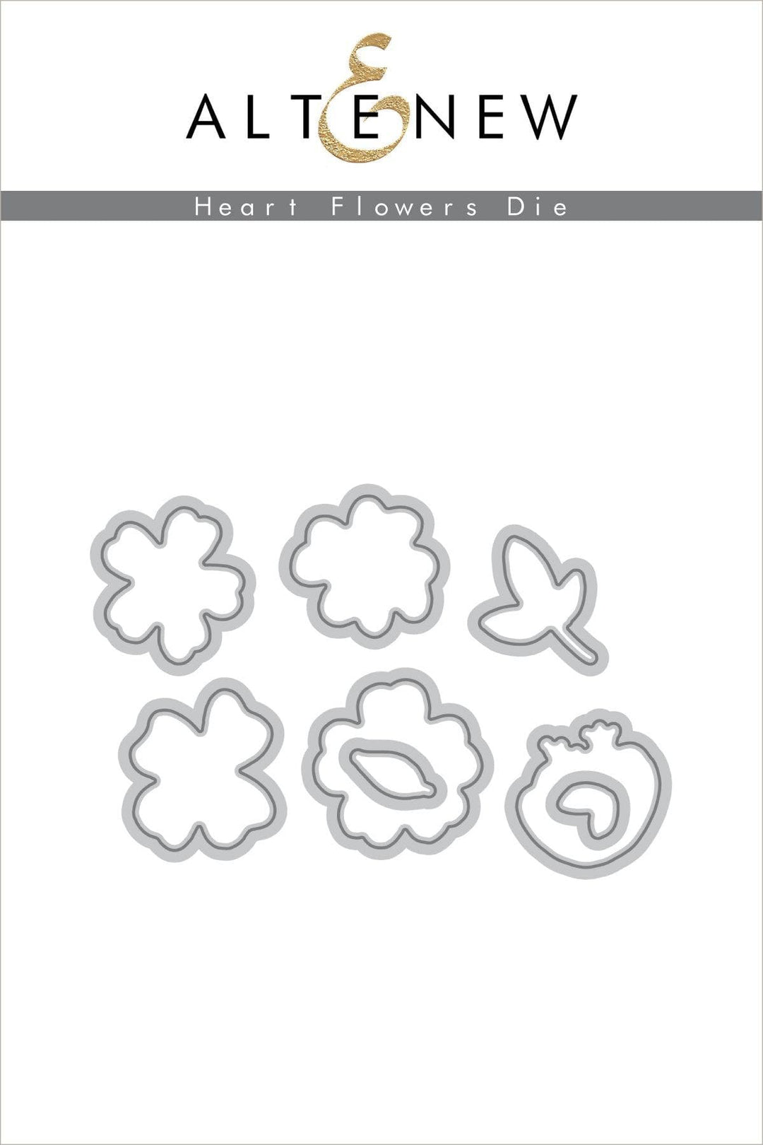 Part A-Glitz Art Craft Co.,LTD Dies Heart Flowers Die Set