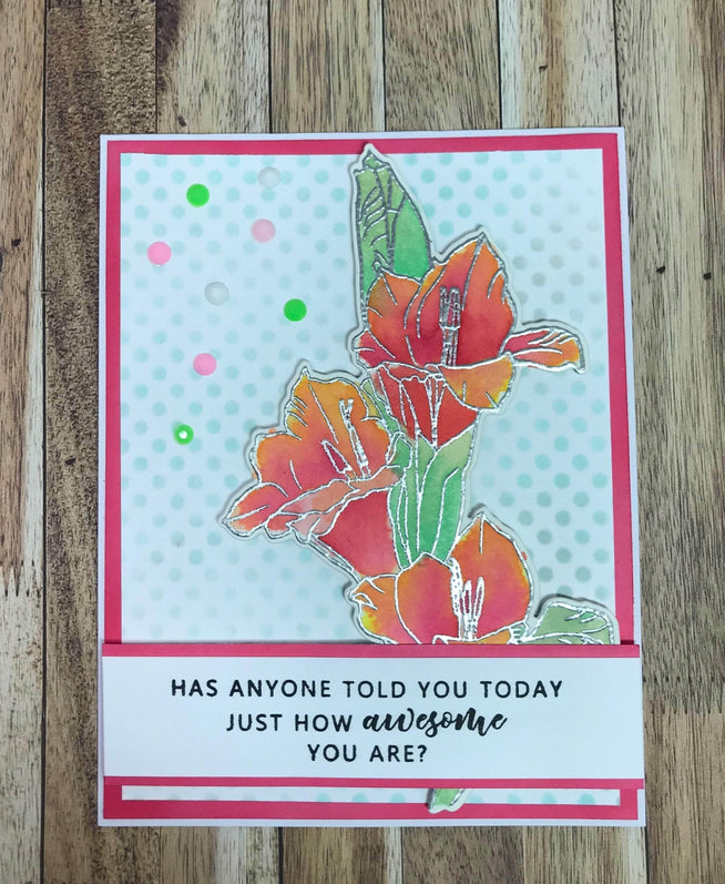 Part A-Glitz Art Craft Co.,LTD Dies Hello Gorgeous Die Set