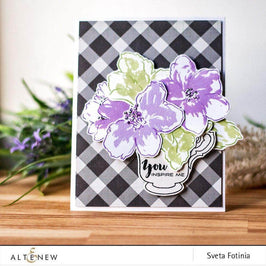 Part A-Glitz Art Craft Co.,LTD Dies Hibiscus Bouquet Die Set