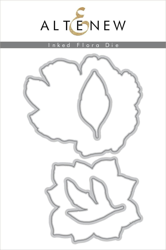 Part A-Glitz Art Craft Co.,LTD Dies Inked Flora Die Set
