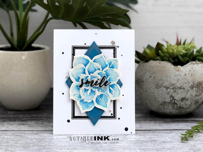 Part A-Glitz Art Craft Co.,LTD Dies Inked Flora Die Set