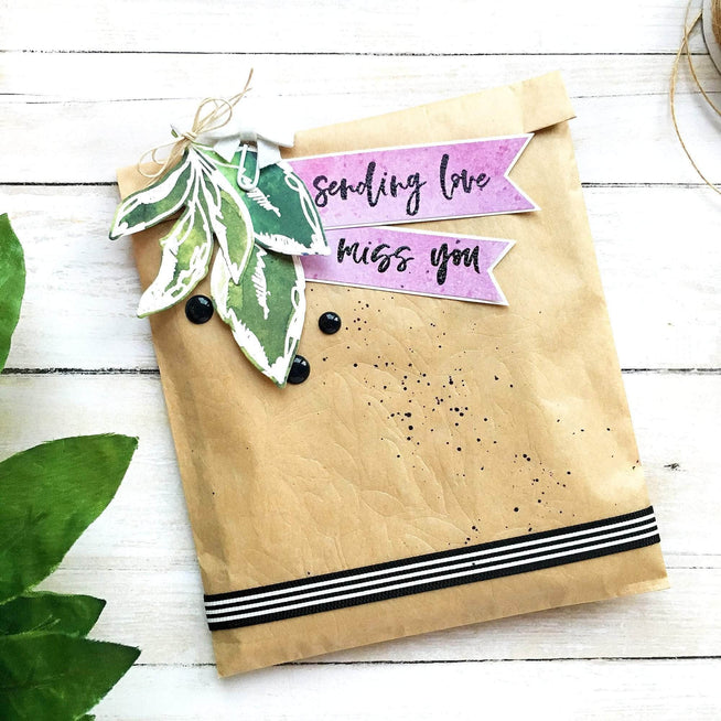 Part A-Glitz Art Craft Co.,LTD Dies Inked Flora Die Set