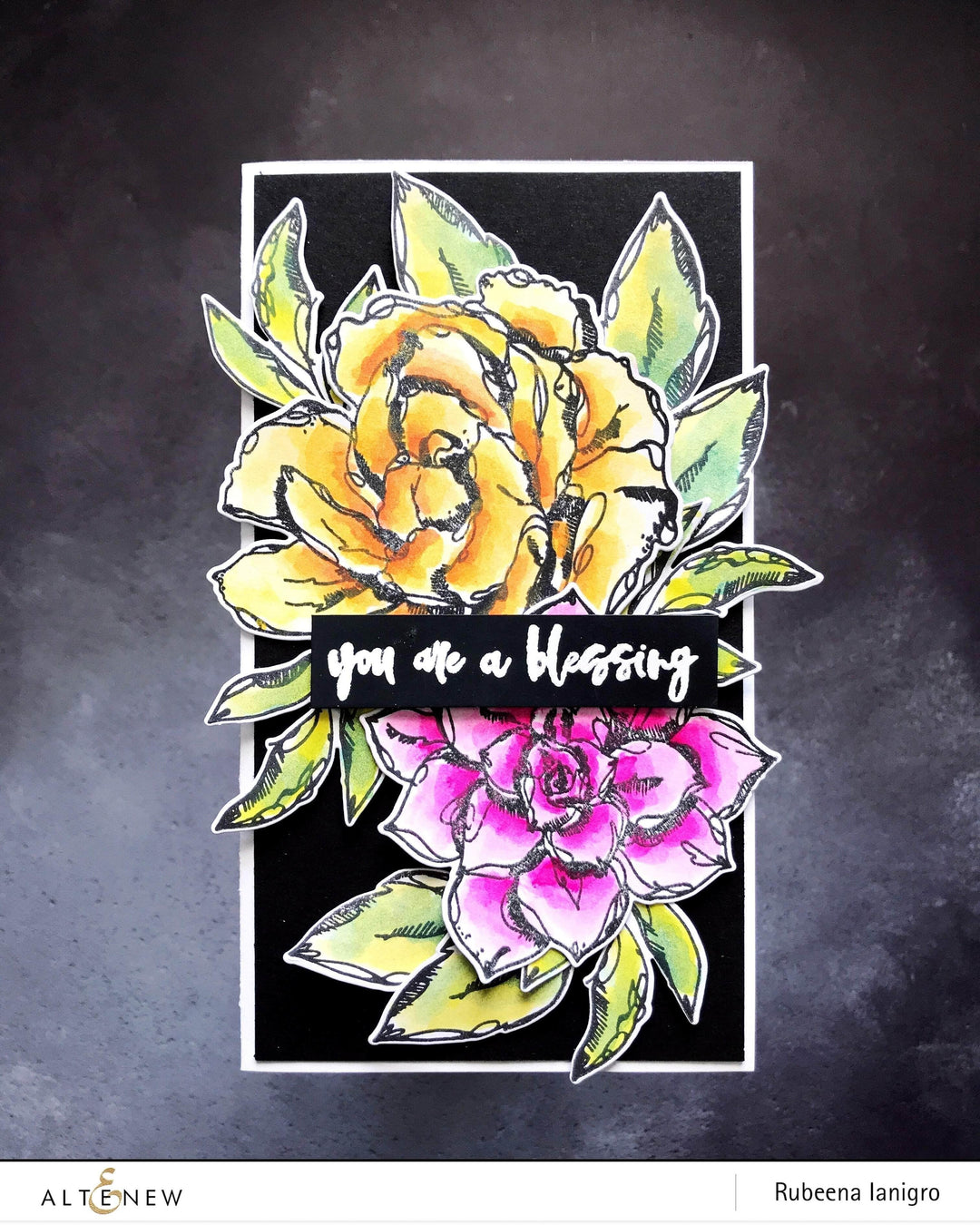 Z - Inked Flora Die Set
