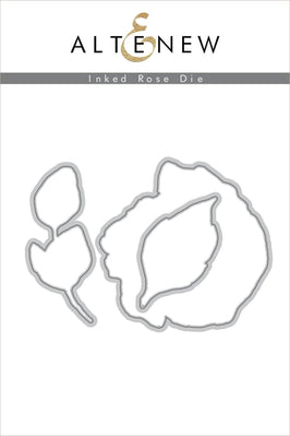 Part A-Glitz Art Craft Co.,LTD Dies Inked Rose Die Set