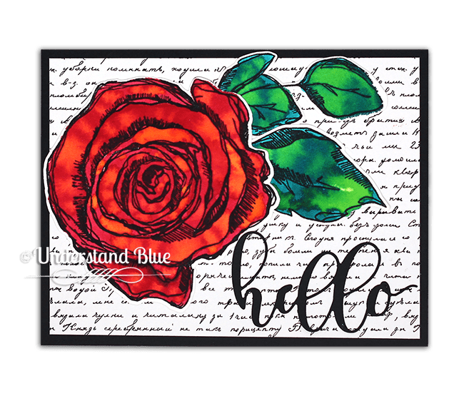 Part A-Glitz Art Craft Co.,LTD Dies Inked Rose Die Set