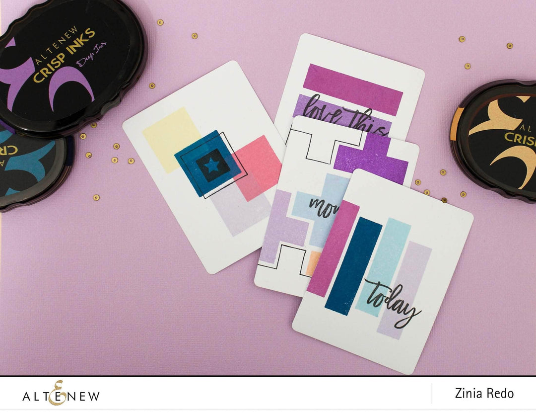 Part A-Glitz Art Craft Co.,LTD Dies Z - Journal Card Builder Die