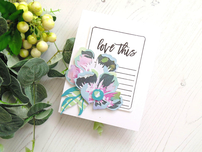 Part A-Glitz Art Craft Co.,LTD Dies Z - Journal Card Builder Die