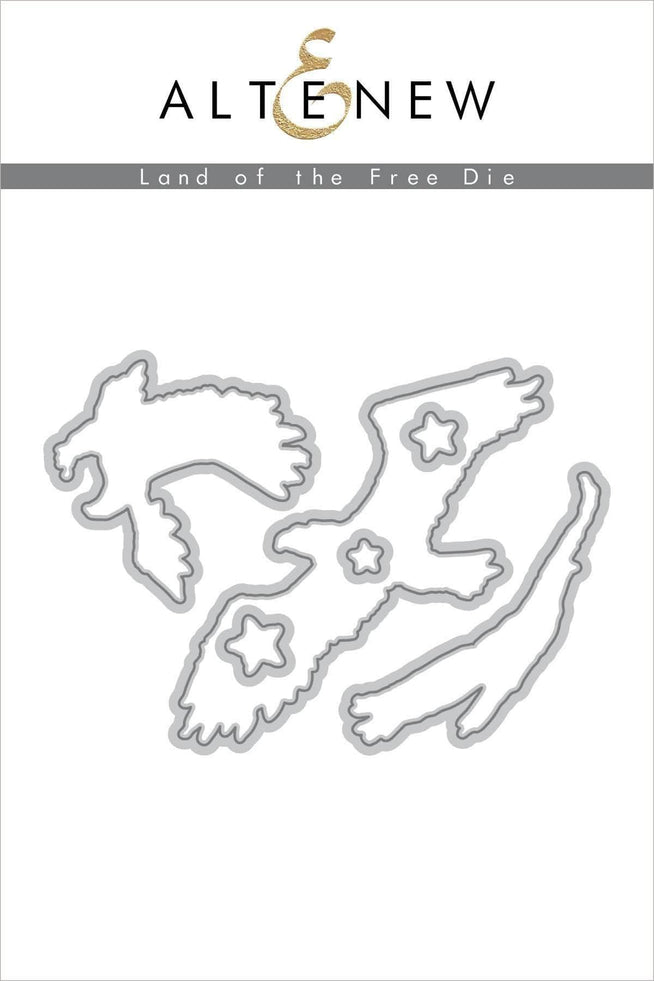 Part A-Glitz Art Craft Co.,LTD Dies Z - Land of the Free Die Set