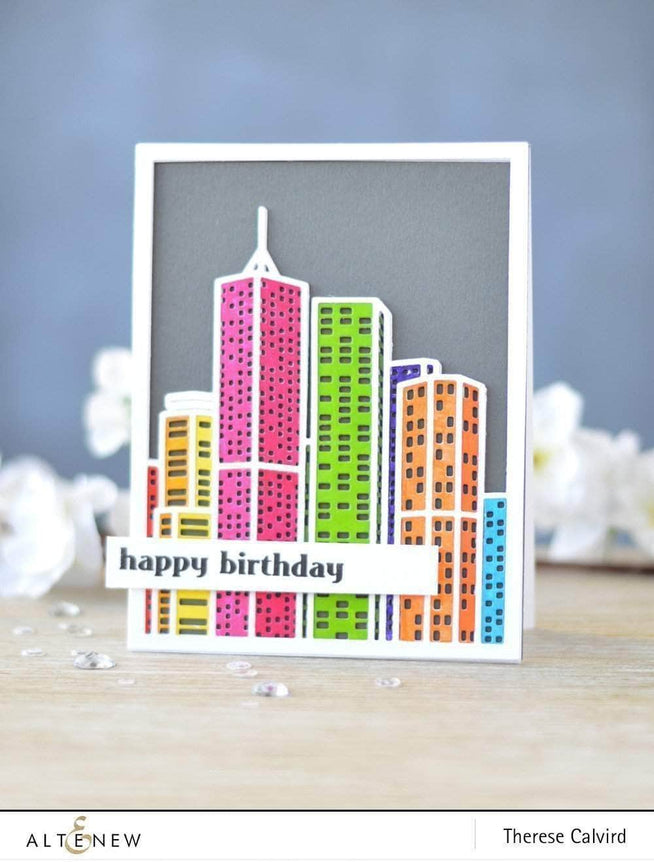 Part A-Glitz Art Craft Co.,LTD Dies Layered Cityscape Cover Die A