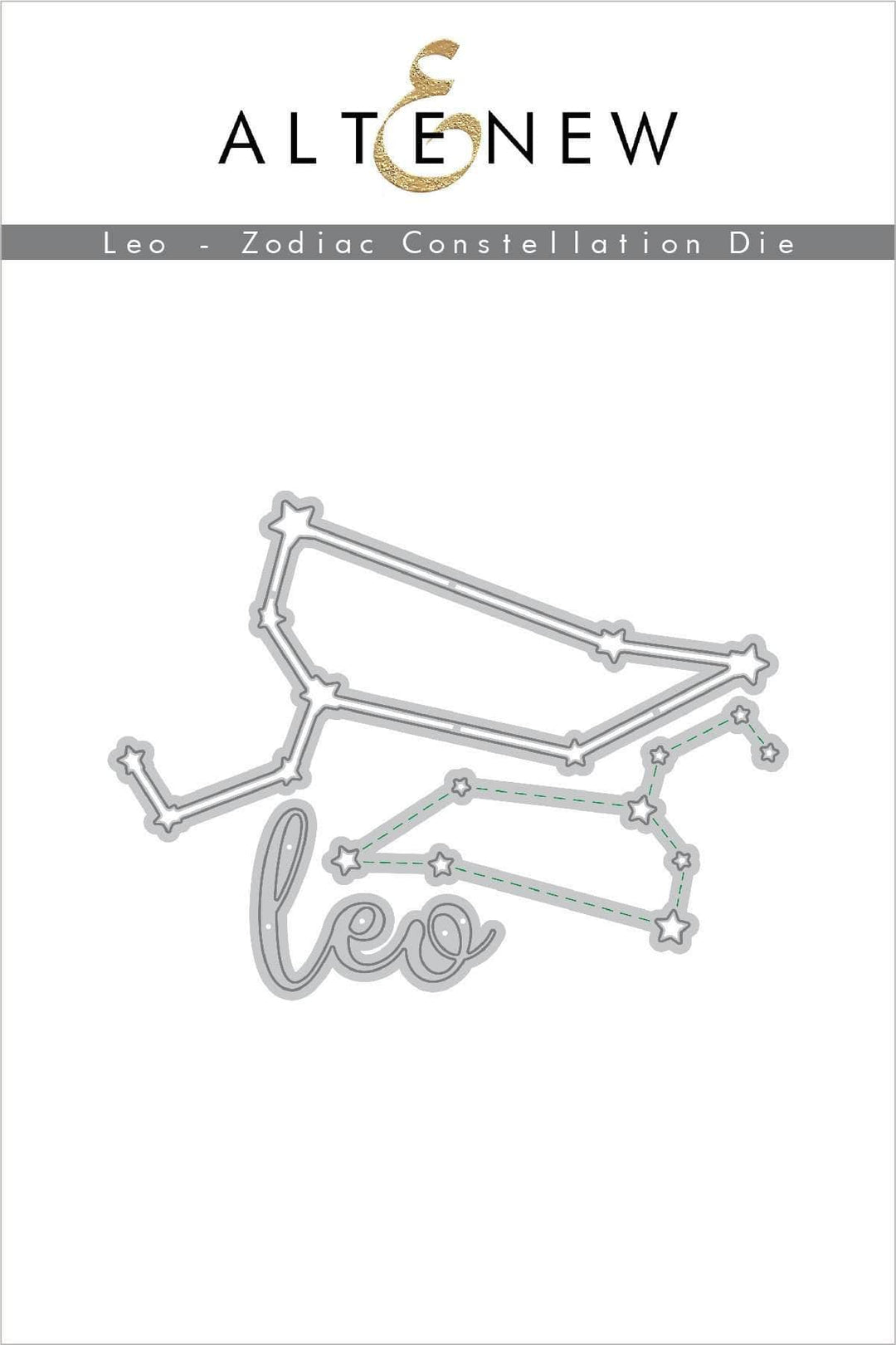 Part A-Glitz Art Craft Co.,LTD Dies Leo - Zodiac Constellation Die Set